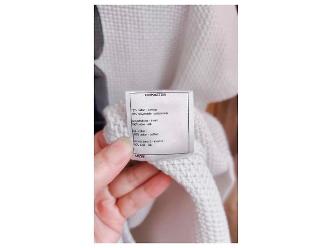 Chanel Baumwollkleid Mehrfarbig Größe 36 Mehrfarben - Ansicht 4