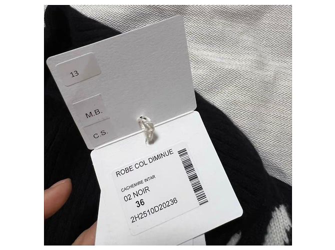 Hermès Kleid aus Kaschmir Gr. 36 Mehrfarben - Ansicht 2