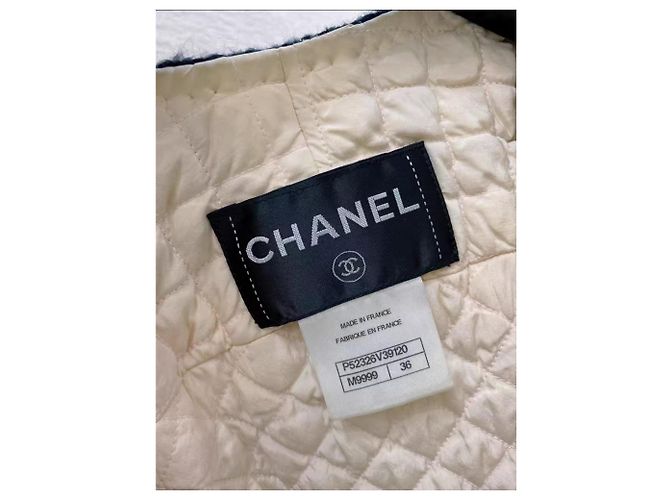 Abrigo Chanel de Tweed Talla 36 Multicolor - vista 5