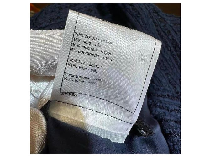 Chaquetas Chanel La Petite Veste Noire Azul marino - vista 2