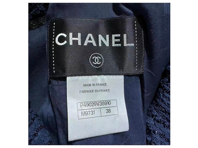 Chaquetas Chanel La Petite Veste Noire Azul marino - vista 3