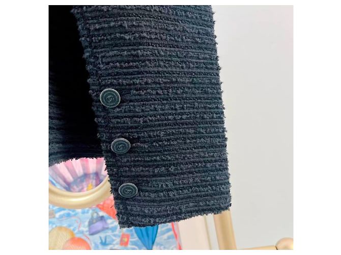 Chaquetas Chanel La Petite Veste Noire Azul marino - vista 5