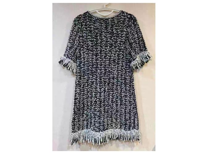 Vestido Chanel de algodón talla 38 Multicolor - vista 2