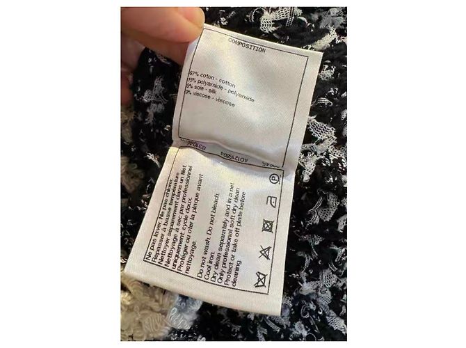 Vestido Chanel de algodón talla 38 Multicolor - vista 5