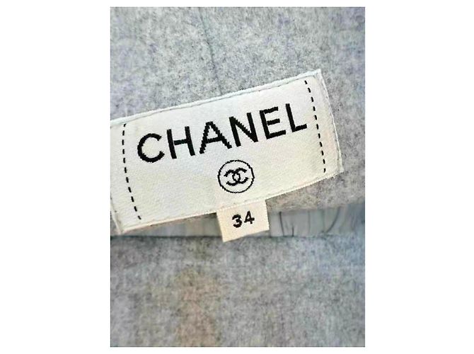 Chanel Hose aus Wolle Größe 34 Mehrfarben - Ansicht 3