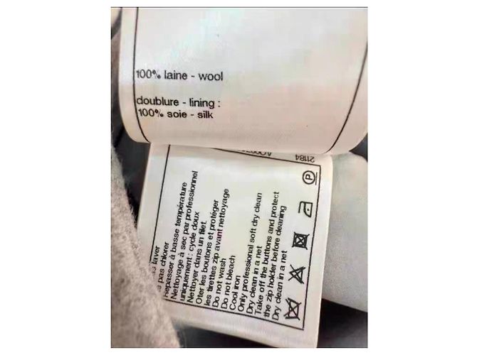 Chanel Hose aus Wolle Größe 34 Mehrfarben - Ansicht 5