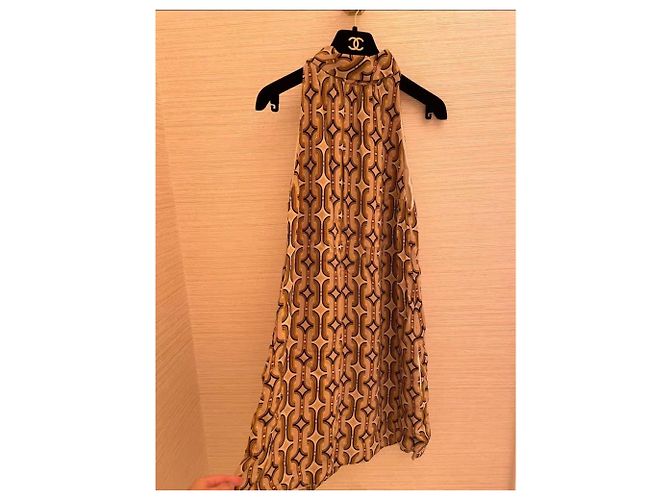 Céline Kleid aus Viskose Mehrfarbig Größe 38 Mehrfarben - Ansicht 5