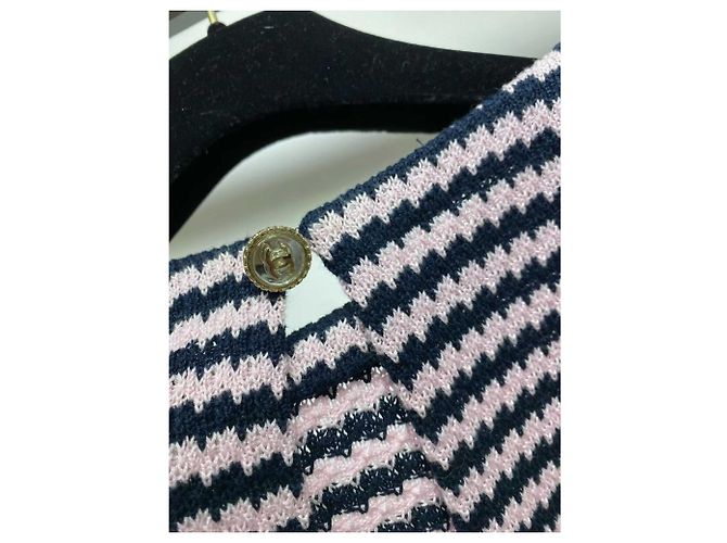 Vestido Chanel de tweed Multicolor - vista 4