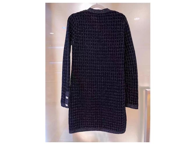 Chanel Kleid aus Wolle Schwarz - Ansicht 3