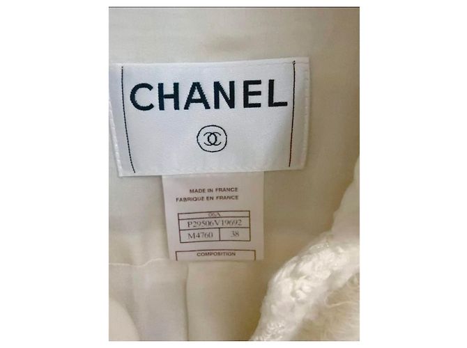 Chanel Kleid aus Wolle Mehrfarbig Größe 38 Mehrfarben - Ansicht 4