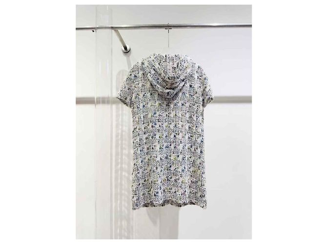 Vestido Chanel de algodón 38 FR Multicolor - vista 3