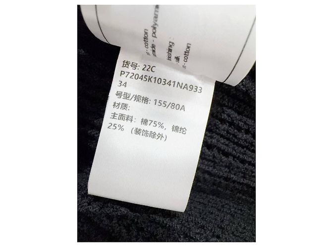 Chanel Prendas de punto de algodón Mujer Talla 34 Multicolor - vista 6