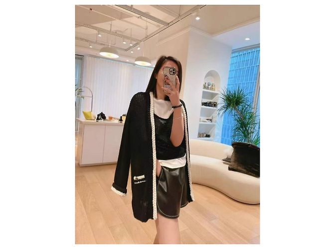 Chanel Prendas de punto de algodón Mujer Talla 34 Multicolor - vista 8