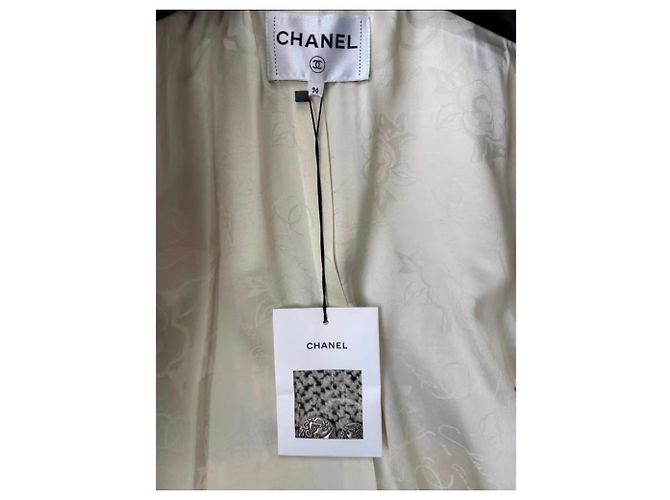 Abrigo Chanel de cachemira mujer talla 36 Multicolor - vista 3