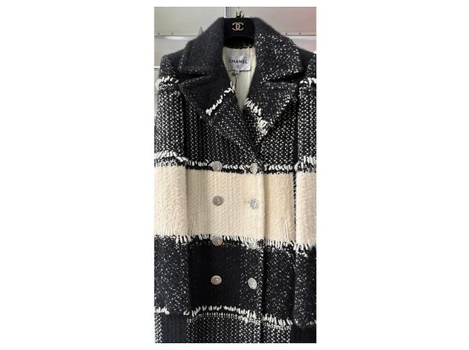 Abrigo Chanel de cachemira mujer talla 36 Multicolor - vista 4