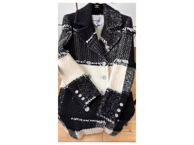 Abrigo Chanel de cachemira mujer talla 36 Multicolor - vista 6