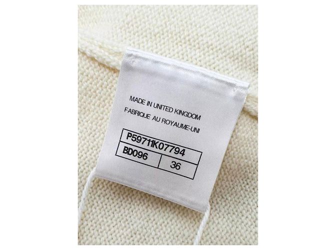 Chanel Strickware aus Kaschmir Damen Größe 36 Mehrfarben - Ansicht 3