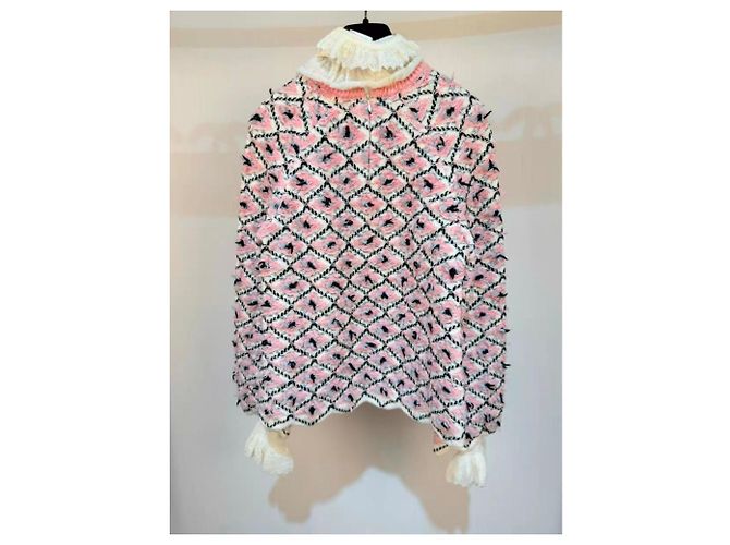 Chanel Strickware aus Wolle Damen Größe 34 Mehrfarben - Ansicht 2
