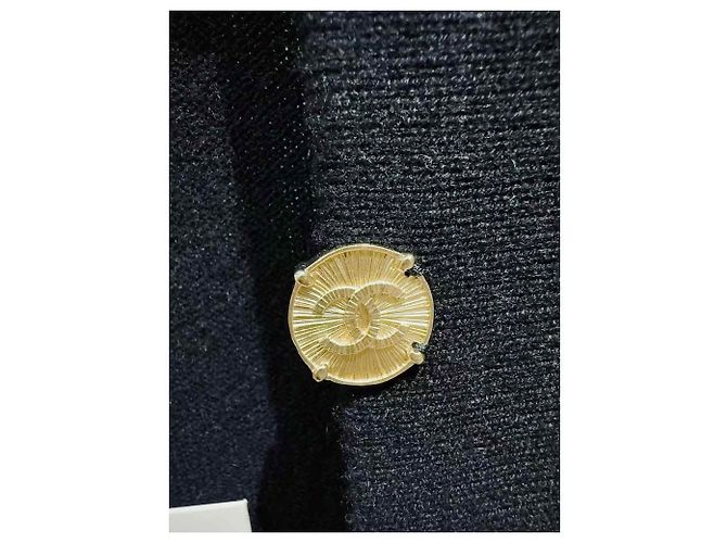 Chanel Strickwaren aus schwarzem Kaschmir - Ansicht 7