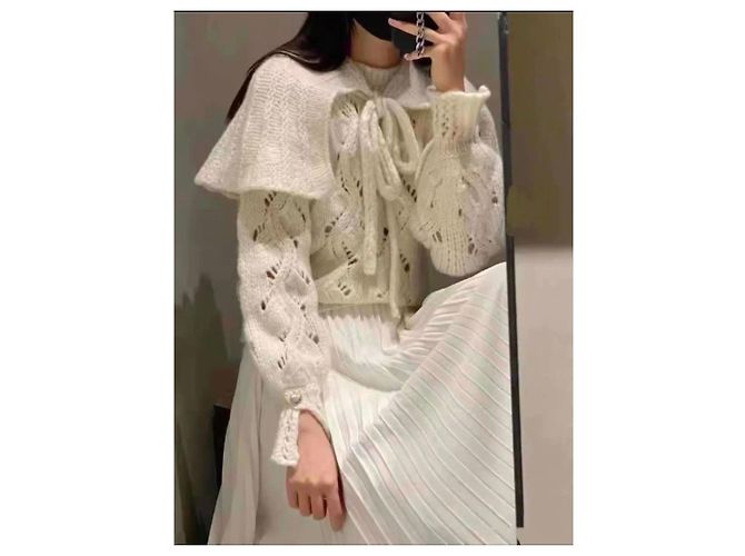 Chanel Strickpullover aus Kaschmir Mehrfarben - Ansicht 3