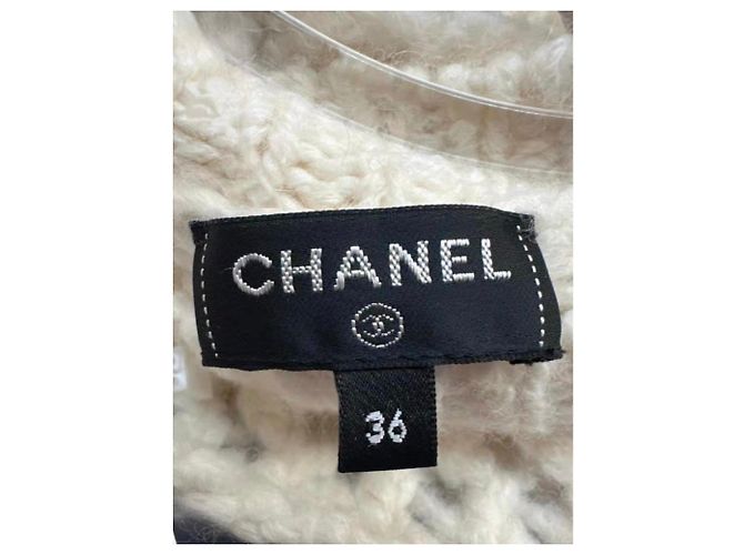 Chanel Strickpullover aus Kaschmir Mehrfarben - Ansicht 5