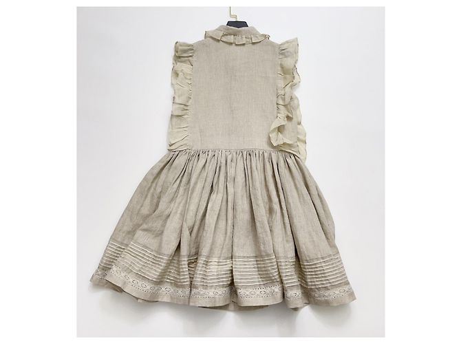 Autre Marque Vestidos Joslin Studio Bege - vista 5