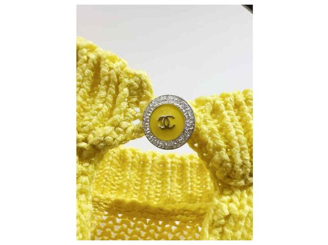 Chanel Prenda de punto de algodón mujer 38 Multicolor - vista 4