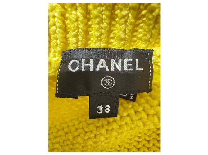 Chanel Prenda de punto de algodón mujer 38 Multicolor - vista 5