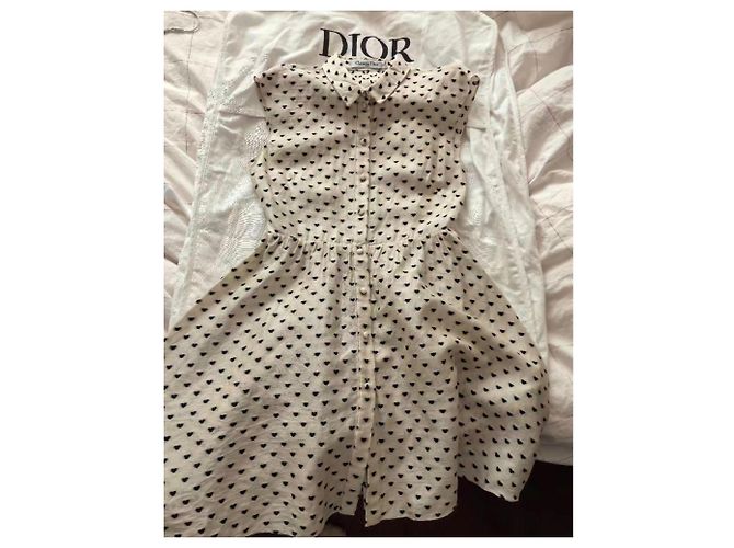 Autre Marque Dior Kleid aus Seide Mehrfarben - Ansicht 5