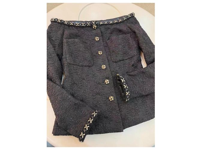 Chaquetas Chanel La Petite Veste Noire Negro - vista 3