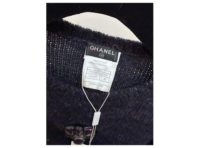 Chanel Kaschmir Strickwaren Damen Größe 38 Mehrfarben - Ansicht 4