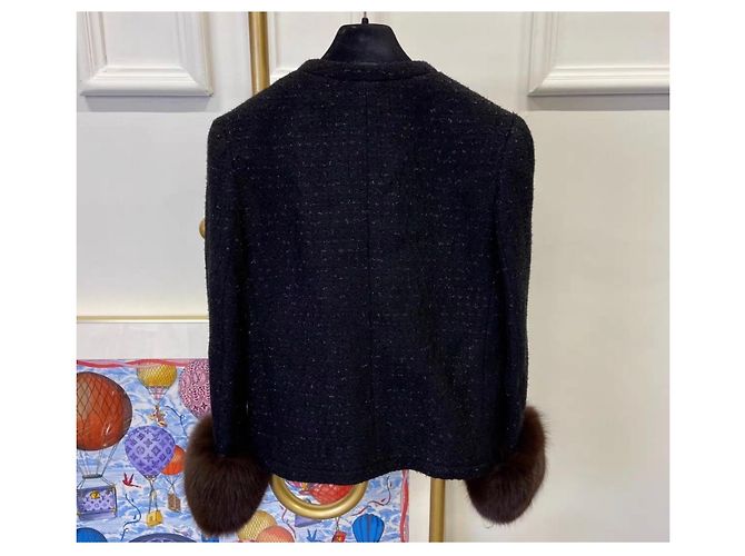 Autre Marque Chaquetas Saint Laurent Negro - vista 2