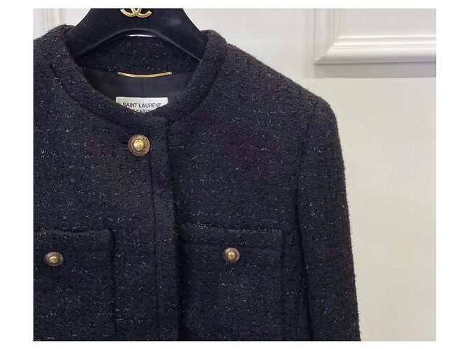Autre Marque Chaquetas Saint Laurent Negro - vista 3
