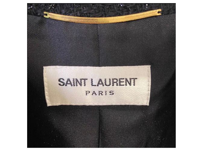 Autre Marque Chaquetas Saint Laurent Negro - vista 5
