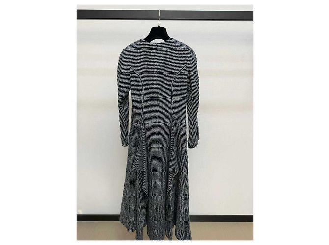 Chanel Tweed Mantel Mehrfarben - Ansicht 3