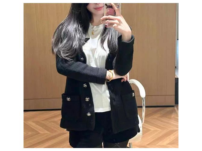 Chanel Strickware aus Kaschmir Damen Größe 34 Mehrfarben - Ansicht 3