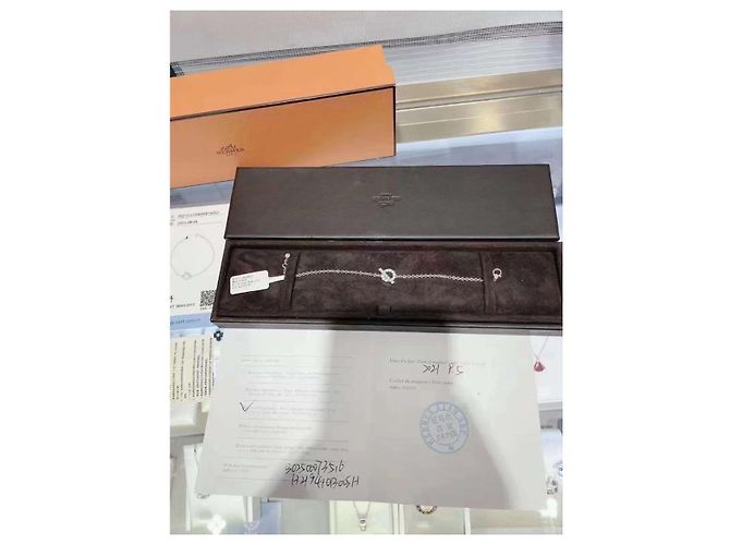 Braccialetti Hermès Finesse Argento - vista 4