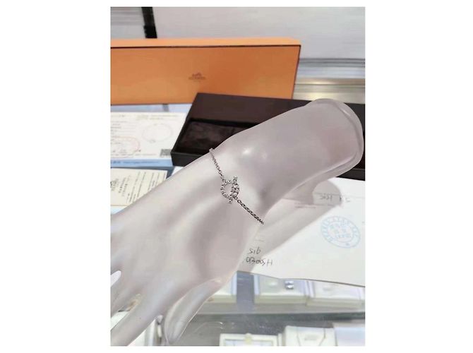 Braccialetti Hermès Finesse Argento - vista 5