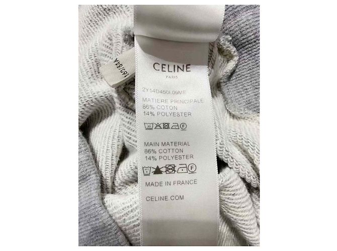 Pull en maille Céline gris en coton - vue 5