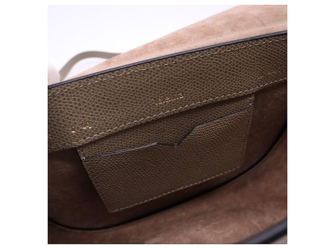 Borsa a tracolla Valextra Iside Crossbody V5E76-028-000R-OC Marrone - vista 14