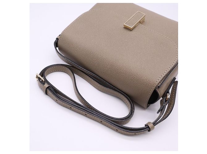 Borsa a tracolla Valextra Iside Crossbody V5E76-028-000R-OC Marrone - vista 9