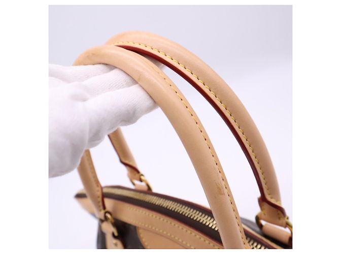 Borsa Louis Vuitton Monogram Tivoli PM Marrone Beige - vista 10