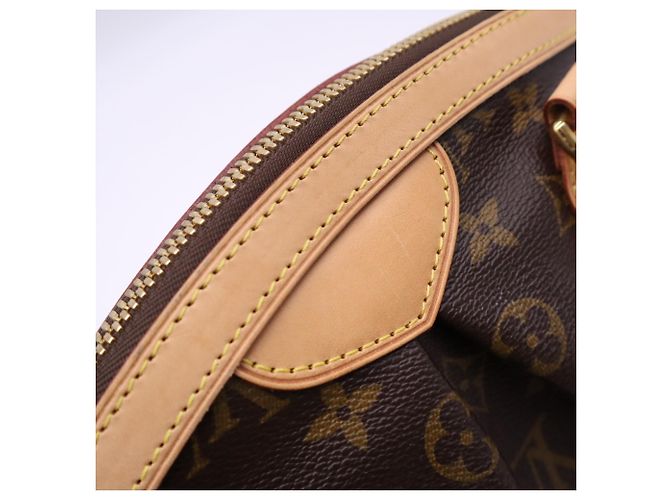 Borsa Louis Vuitton Monogram Tivoli PM Marrone Beige - vista 11