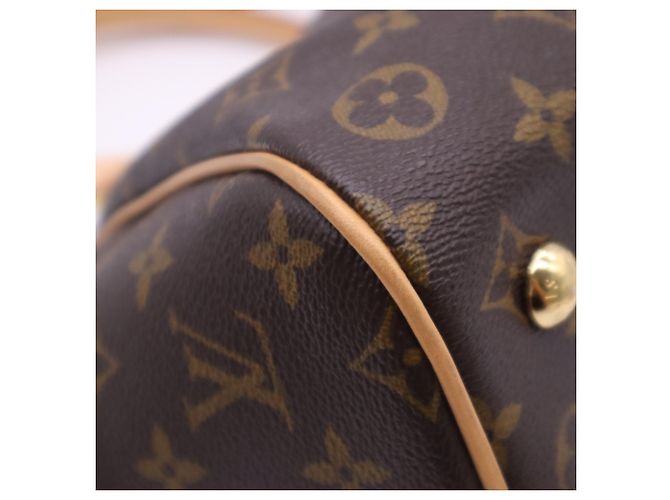 Borsa Louis Vuitton Monogram Tivoli PM Marrone Beige - vista 12