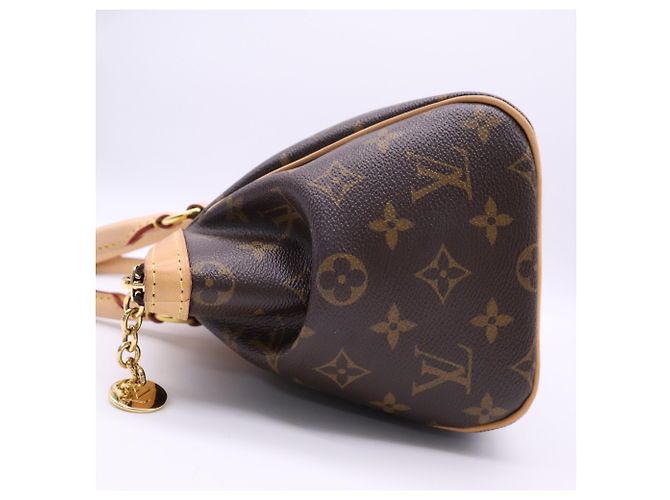 Borsa Louis Vuitton Monogram Tivoli PM Marrone Beige - vista 5