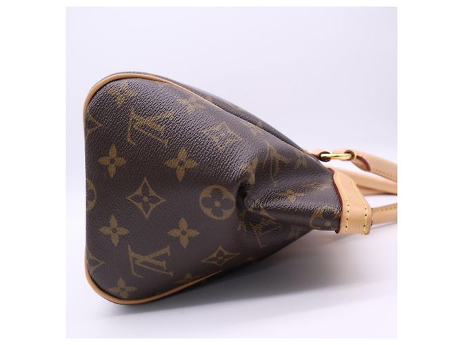 Borsa Louis Vuitton Monogram Tivoli PM Marrone Beige - vista 6