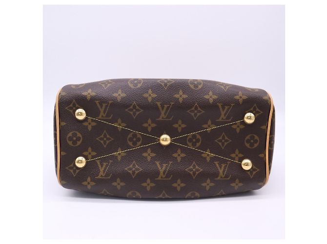 Borsa Louis Vuitton Monogram Tivoli PM Marrone Beige - vista 7