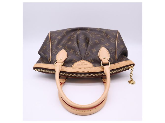 Borsa Louis Vuitton Monogram Tivoli PM Marrone Beige - vista 8