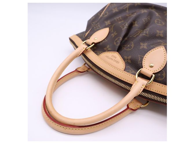 Borsa Louis Vuitton Monogram Tivoli PM Marrone Beige - vista 9