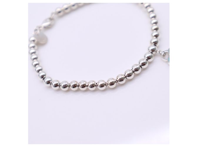 Autre Marque Tiffany & Co. Bracciale Return to Argento Blu - vista 6